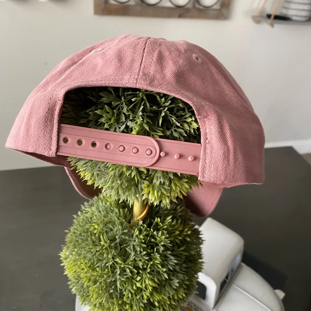 True Religion Pink Cap with Embroidery